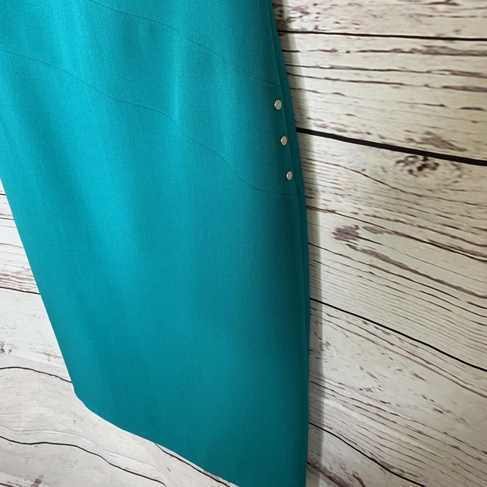 Anne Klein Sheath Dress Sleeveless Stud Details - Picture 4 of 11